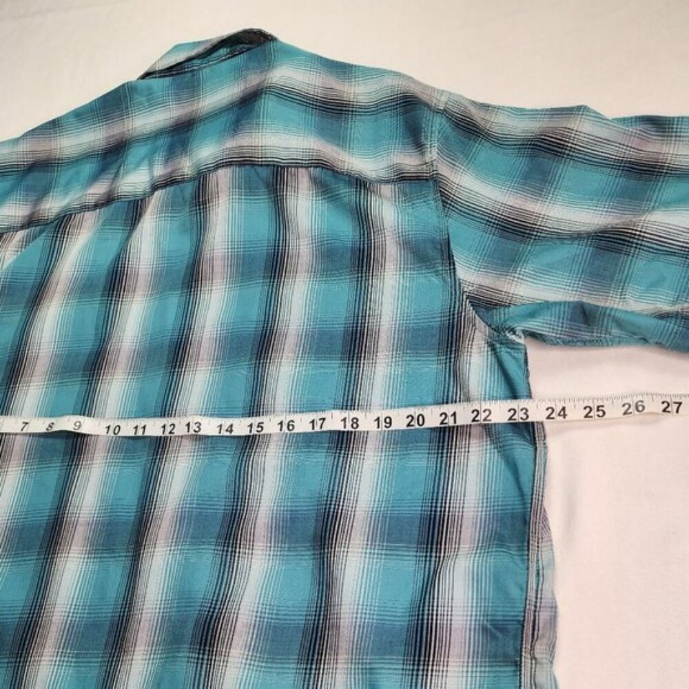 Dixxon Blue Marlin Button Shirt (L) - Picture 6 of 6